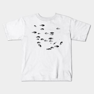 Vintage Fish Species Biology Types Of Freshwater Kids T-Shirt